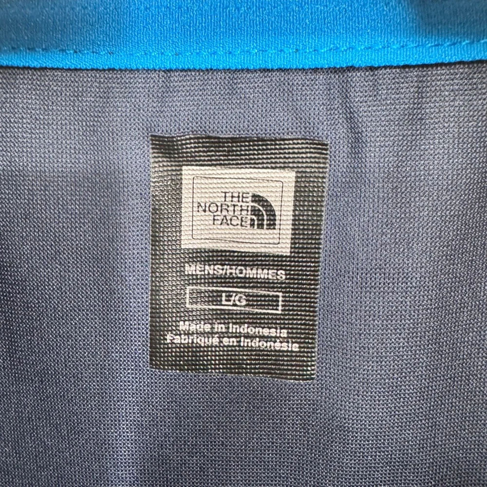 The North Face Mens Short Sleeve 1/4 Zip Pullover Shirt Large Hiking Performance